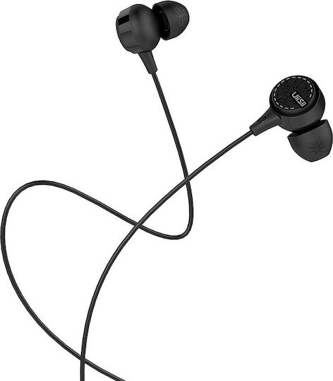UiiSii U8 In-Ear Freihändig Kopfhörer mit Stecker 3.5mm Schwarz