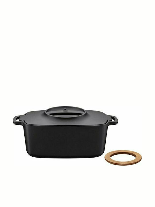 Fiskars Norden Βαθιά Κατσαρόλα από Μαντέμι 5lt / 20.5cm