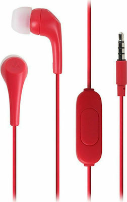 Motorola Earbuds 2 In-ear Handsfree με Βύσμα 3.5mm Κόκκινο