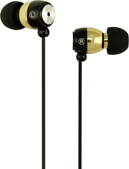 Awei Q38i In-ear Handsfree with 3.5mm Connector Gold