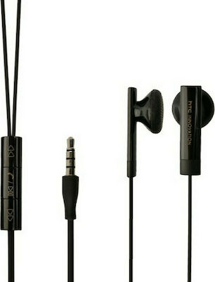 HTC RC-E160 Earbuds Freihändig Kopfhörer mit Stecker 3.5mm Schwarz