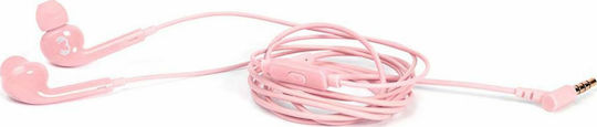 Fresh 'n Rebel Vibe In-ear Handsfree με Βύσμα 3.5mm Ροζ