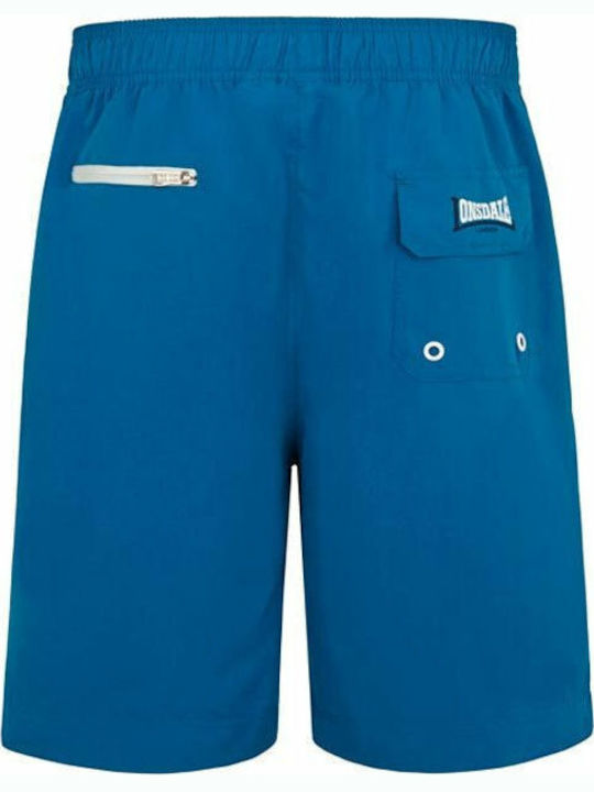 Lonsdale Bideford Men's Swimwear Bermuda Blue with Patterns
