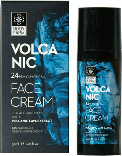 Bodyfarm Volcano Line 24ωρη Ενυδατική Κρέμα Προσώπου 50ml