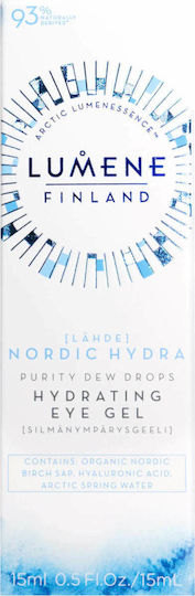 Lumene Purity Dew Drops Гел Околоочни Кремове за Хидратация и Торбички 15ml