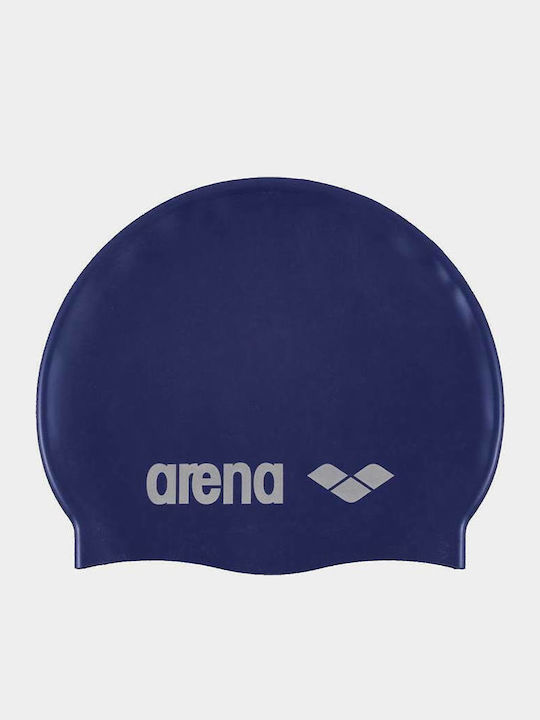 Arena Silicone Adults Swimming Cap Blue