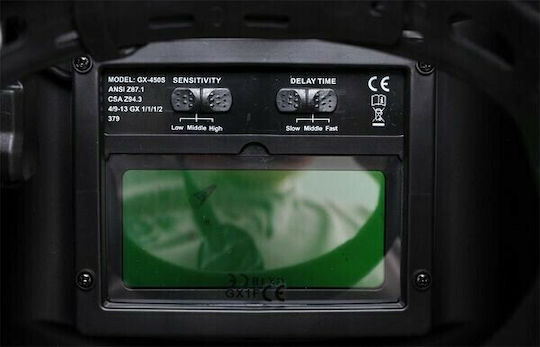 Sthor Welding Helmet with 92x42mm Visual Field Black