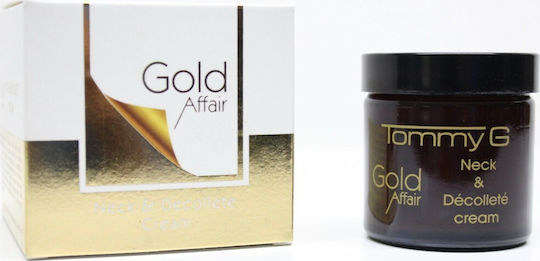 TommyG Gold Affair Κρέμα Λαιμού & Ντεκολτέ για Ενυδάτωση, Αντιγήρανση & Ανάπλαση 60ml
