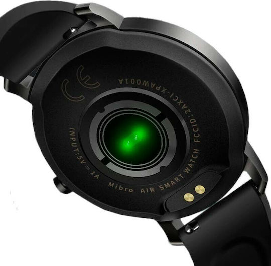 Mibro Air 42mm Smartwatch mit Pulsmesser (Schwarz)