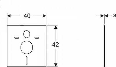 Geberit Zubehör für Spülkasten In-Wall Schalldämmungssystem 156.050.00.1