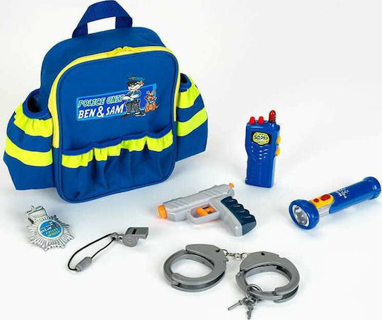 Klein Police Officer Rucksack για 3+ Ετών 2τμχ