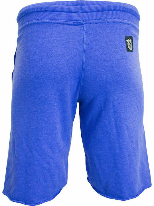 Raw Edge Seamless Shorts Αθλητική Ανδρική Βερμούδα Τιρκουάζ