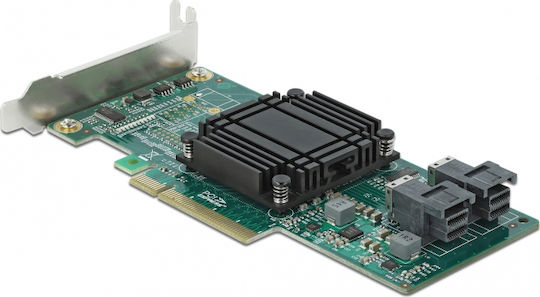 DeLock Κάρτα PCIe σε 2 θύρες Mini SAS