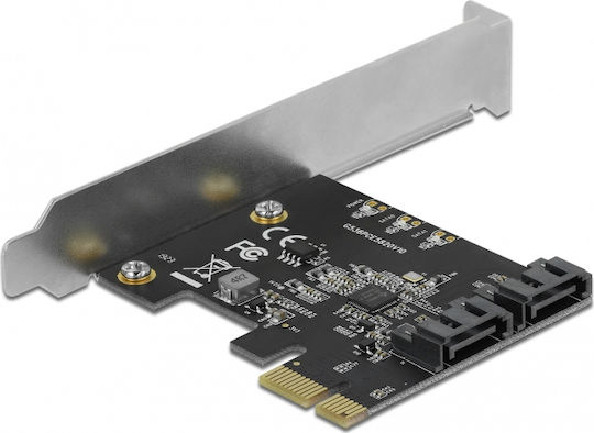 DeLock Κάρτα PCIe σε 2 θύρες SATA III
