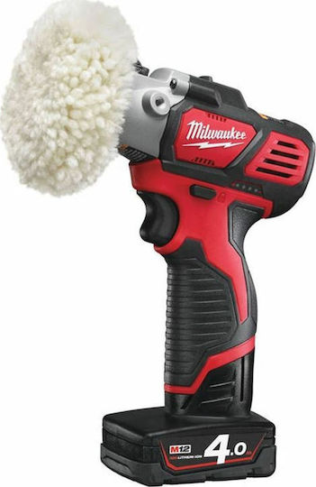 Milwaukee M12 BPS-421X Rotary Polisher 12V 2x4Ah with Speed Control