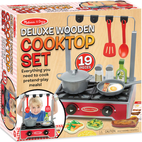 Melissa & Doug Σετ Μαγειρικής από Ξύλο 19τμχ