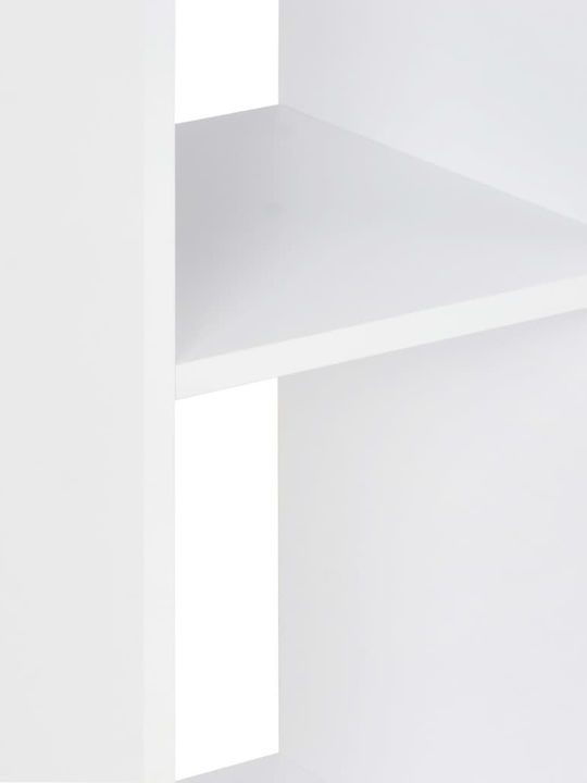 Square Table Bar Wooden White / Sonoma Oak 60x60x110cm
