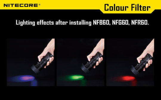 NiteCore NFB60 Φίλτρο Φακού Μπλε