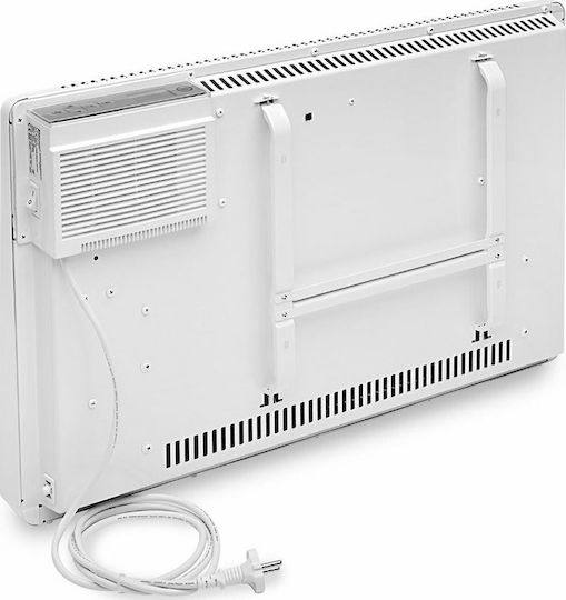 Radialight Sirio 10 Convector Heater Wall 1000W with Electronic Thermostat 65x42cm White