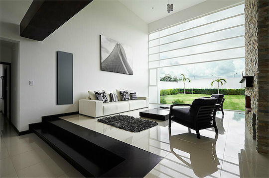 Radialight Icon 15 Convector Heater Wall 1500W with Electronic Thermostat 45x150cm Gray