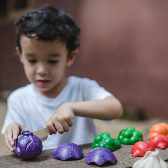 Plan Toys Σετ Λαχανικών από Ξύλο