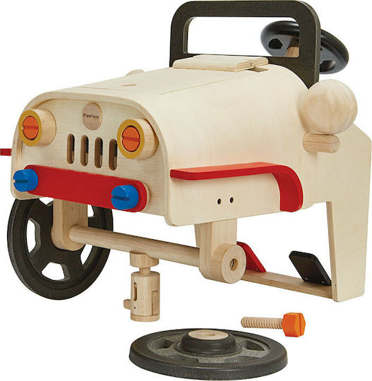 Plan Toys Mașină Din Lemn Pentru Copii Peste 3 Ani