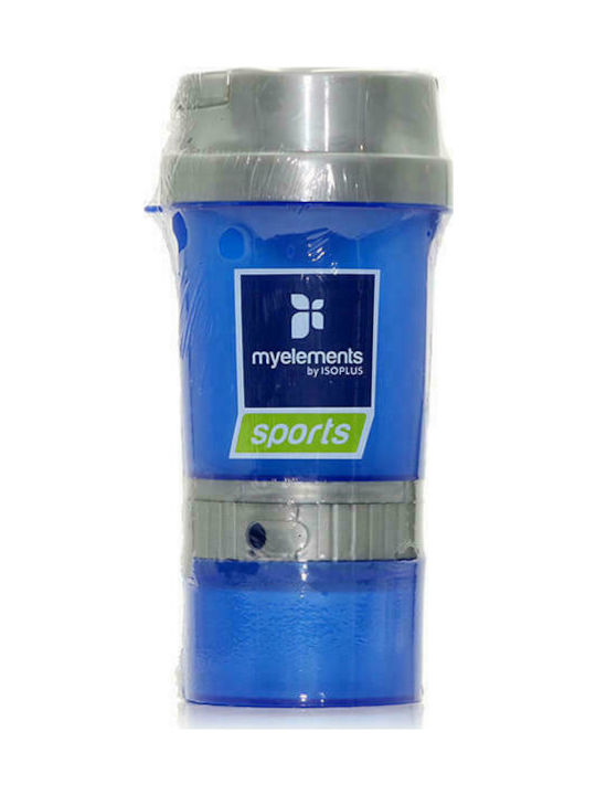 My Elements Shaker Πρωτεΐνης 500ml Πλαστικό Μπλε Skroutz.gr