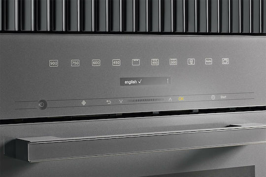 Miele M 7240 TC Eingebauter Mikrowellenherd mit Grill 46Es Inox