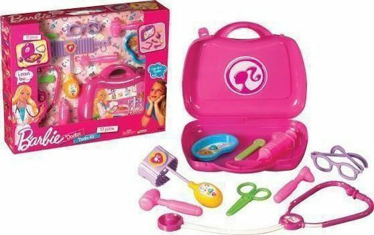 Dede Kids Medical Set Barbie Medical Set Barbie for 3+ Years Old 10pcs 01829