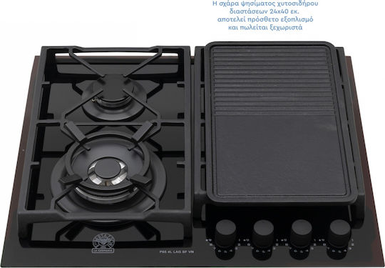 La Germania Gas Cooktop Autonomous 60x51εκ.