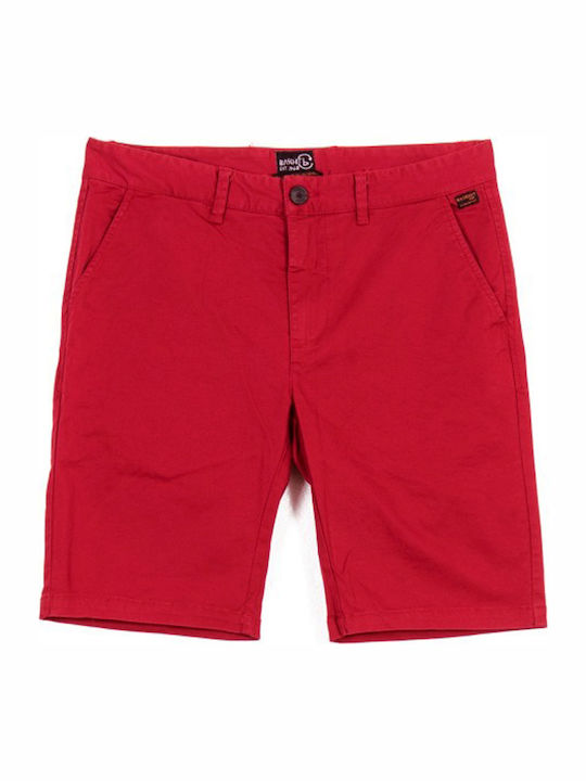 Basehit Men's Shorts Chino Red