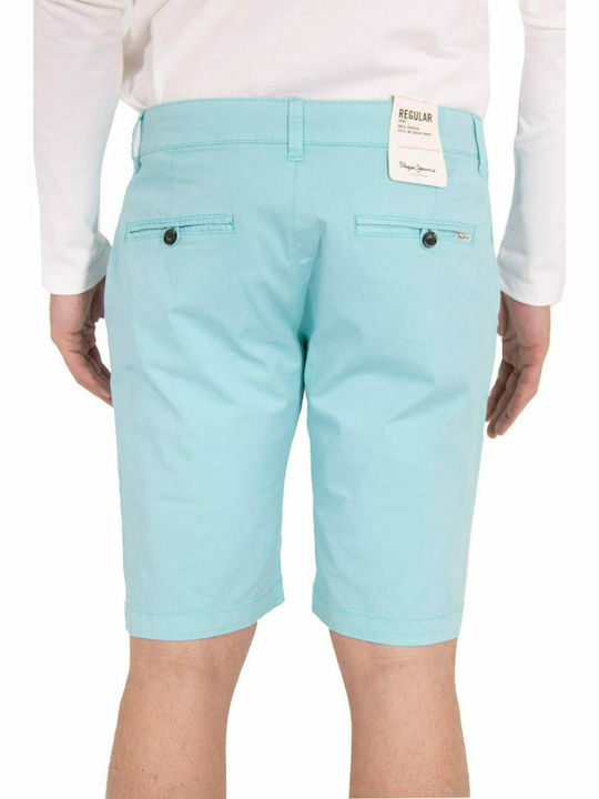 Pepe Jeans Mc Queen Men's Shorts Chino Turquoise