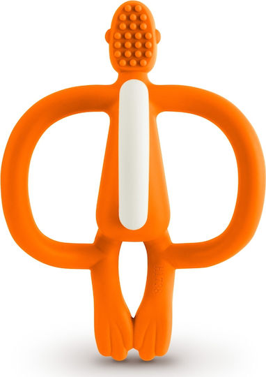 Matchstick Monkey Monkey Teething Ring BPA Free Silicone for 3 m+