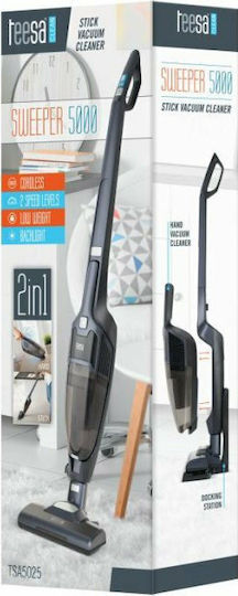Teesa Sweeper 5000 Rechargeable 2 in 1 Stick & Handheld Vacuum 25.2V Purple