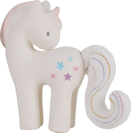 Tikiri Unicorn Μασητική Κουδουνίστρα Οδοντοφυΐας από Καουτσούκ για 0 m+