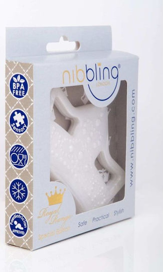 Nibbling Royal Μασητικός Κρίκος Οδοντοφυΐας από Σιλικόνη για 3 m+
