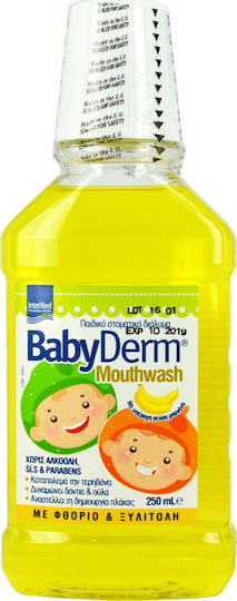 InterMed Babyderm Mouthwash with Taste of Banana for 3+ years 250ml