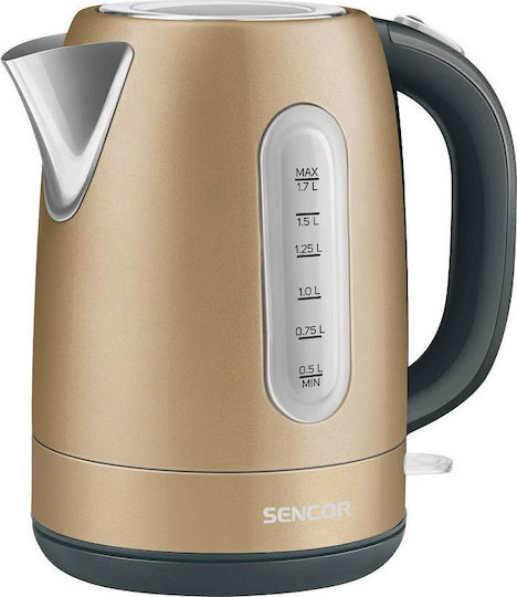 Sencor Βραστήρας 1.7lt 2150W Χρυσός