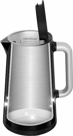 Tefal Smart'n Light Reisekessel 1.7Es 1800W Schwarz