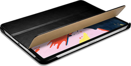 iCarer Vintage Flip Cover Leather Black for iPad Pro 2018 11"