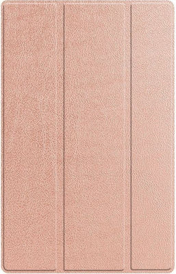 Tech-Protect Smartcase Klappdeckel Synthetisches Leder Rose Gold (Lenovo Tab M10 HD (2. Generation) 10,1 Zoll)