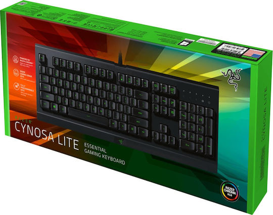 Razer Cynosa Lite Chroma Gaming Keyboard with RGB lighting (Greek)