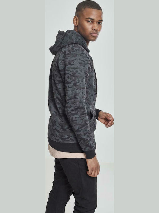 Φούτερ με Κουκούλα Dark Camo