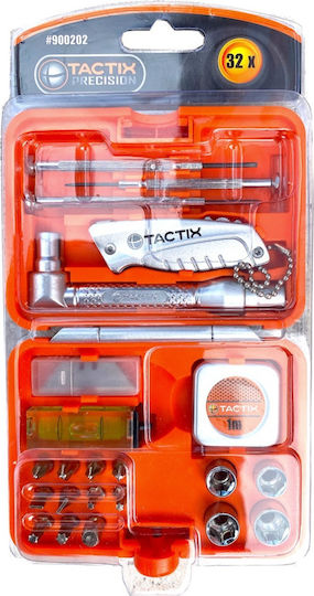 Tactix Tabakdose mit 32 Werkzeugsatz für Uhrenreparaturen