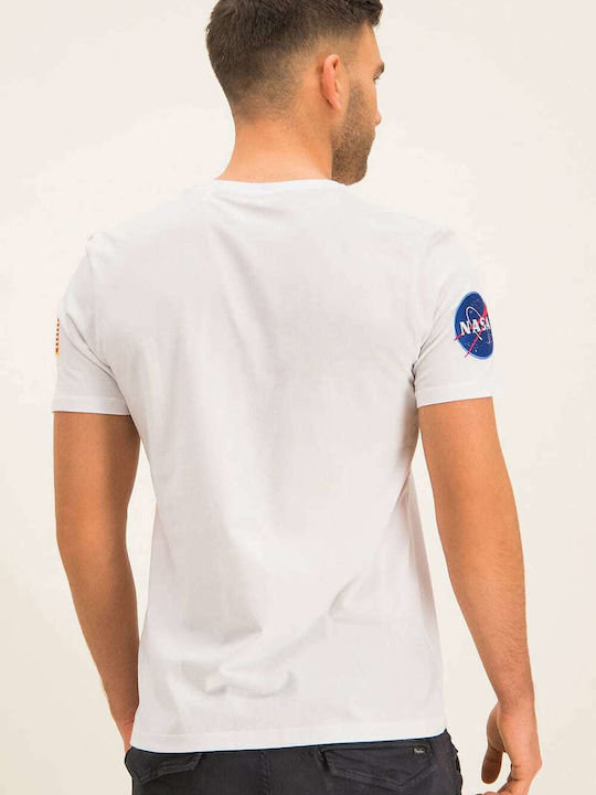 NASA T-shirt Λευκό