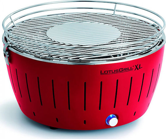 LotusGrill Ανοξείδωτη Φορητή Ψησταριά Κάρβουνου 40.5x40.5εκ.