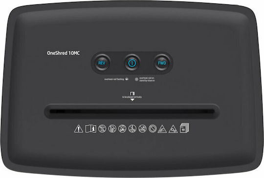 HP Oneshred Micro Cut 10-Sheet Paper Shredder