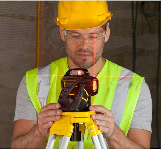 Stanley Fatmax X3R Autonivelant Liniar Nivelă Laser Fascicul Roșu 7.2V cu Domeniu de Lucru 20m