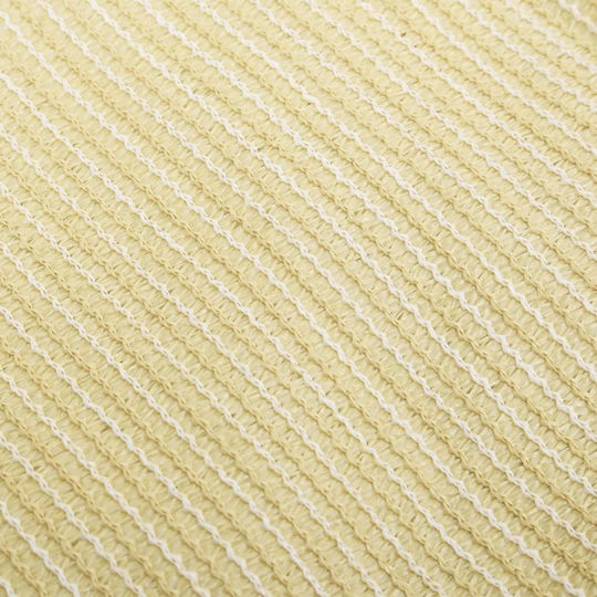 vidaXL Dreieck Sonnensegel Beige Mit Hoop 3m 160gr/m²
