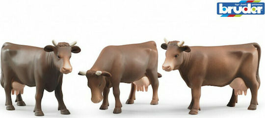 Bruder Miniature Toy Cow 11cm (Various Designs/Assortments of Designs) 1pc